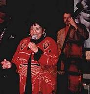 George with Etta Jones Band